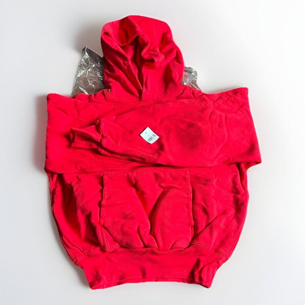 NWT XS Yeezy Gap Double Layer Red Hoodie BRAND NEW 100% AUTHENTIC